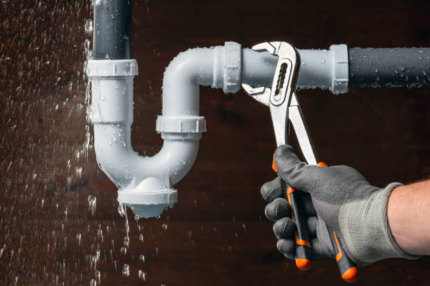 Professional Gas Line Repair technician working in West Sunbury, PA